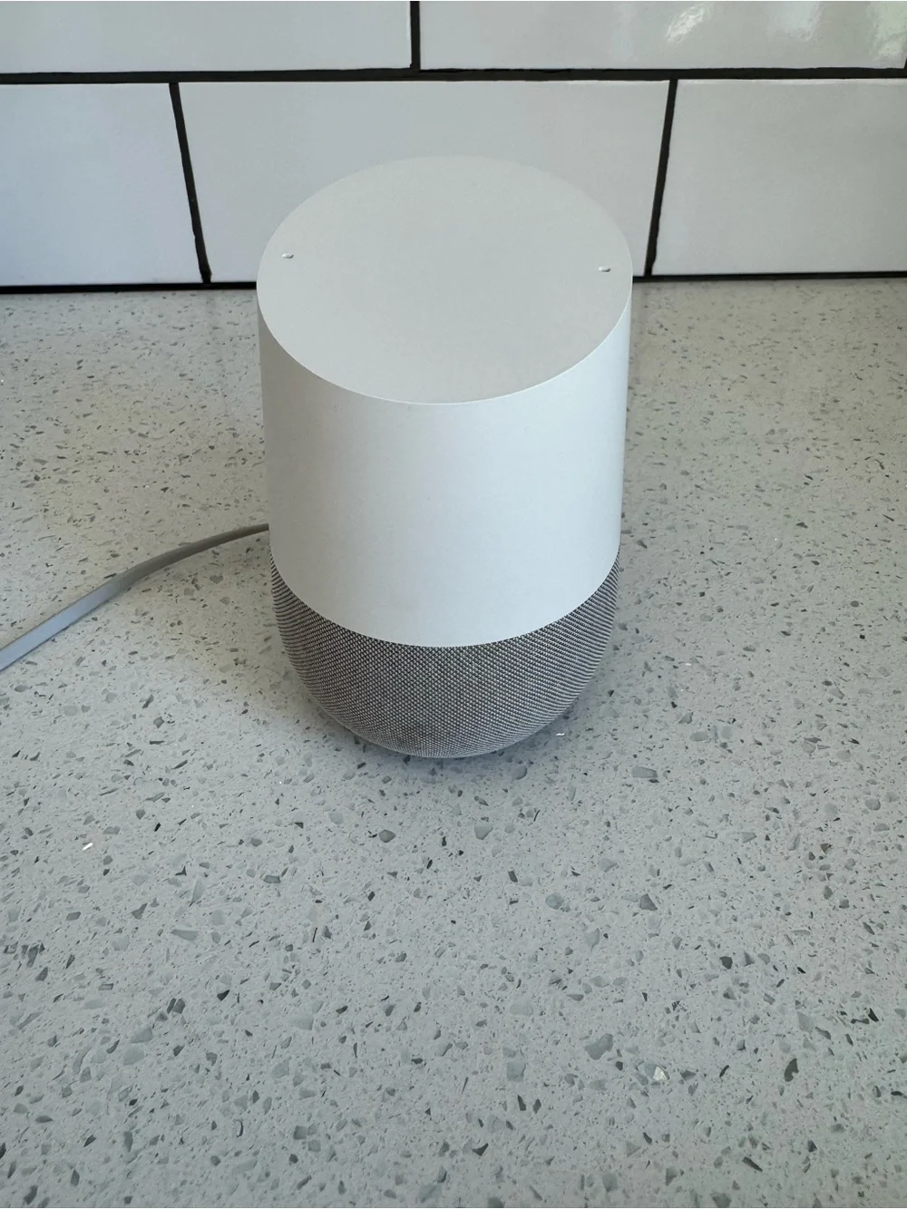 Google Home Voice-Activated Smart Speaker – White – Google Assistant EUC